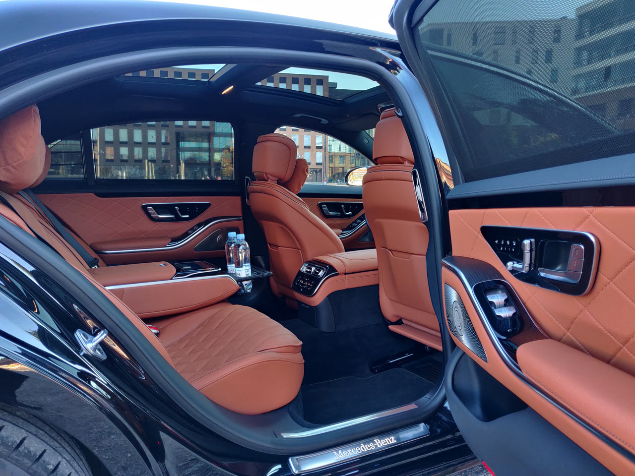 Limo Finland's limousine interior